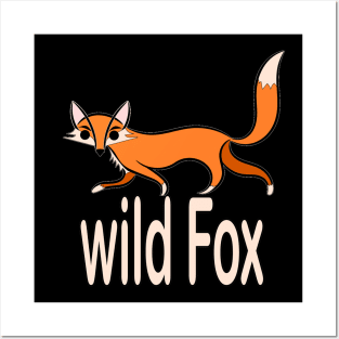 wild Fox Posters and Art